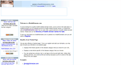 Desktop Screenshot of e-healthdomains.com